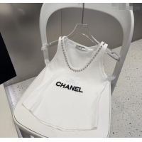 Big Discount Chanel Strass Vest 0911 White 2025