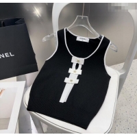 Unique Discount Chanel Bow Vest 0911 Black 2025