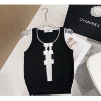 Unique Discount Chanel Bow Vest 0911 Black 2025