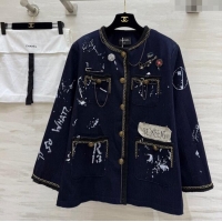 Affordable Price Chanel Graffiti Denim Jacket CH91311 2025