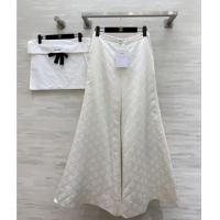 Reasonable Price Chanel CC Silk Pants CH91316 White 2025