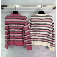Affordable Price Chanel Tencel Cardigan CH091924 Pink 2025