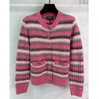 Luxury Discount Chanel Tencel Cardigan CH091924 Red 2025