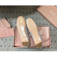 Low Price Miu Miu Suede Ballerinas Flat with Bow and Elastic Band Grey 5F794D 1025042 2025