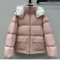 Original Cheap Moncler Abbaye Down Jacket ML110601 Pink 2025
