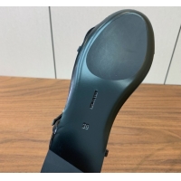 Luxury Discount The Row Bare Flat Sandal in Leather TR052907 Black 2025