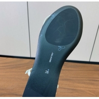 Luxury The Row Bare Flat Sandal in Leather TR052908 White 2025