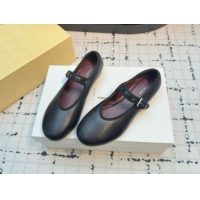 Good Looking The Row Boheme MJ Shoe in Lambskin Leather TR052912 Black 2025