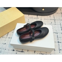 Good Looking The Row Boheme MJ Shoe in Lambskin Leather TR052912 Black 2025