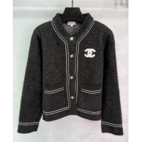 Super Quality Chanel Cardigan CH110628 Black 2025