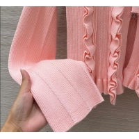 Trendy Design Chanel Cashmere Cardigan & Vest CH110685 Pink 2025