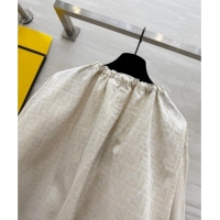 Super Quality Fendi FF Cape Jacket FE091902 Beige 2025