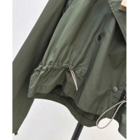 Trendy Design Burberry Hooded Jacket B82102 Green 2025