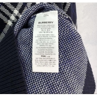 Spot Bulk Burberry Zipped Wool Sweater B82109 Blue 2025