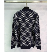 New Release Creation Burberry Wool Cardigan B82110 Blue 2025