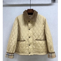 Buy New Cheap Burberry Padded Jacket B090111 Khaki 2025