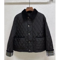 New Release Creation Burberry Padded Jacket B090112 Black 2025