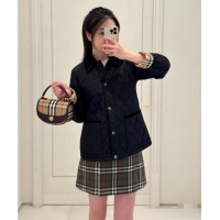 Market Sells Burberry Mid-Length Padded Jacket B090404 Black 2025