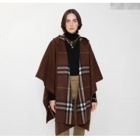 Market Sells Burberry Cashmere Reversible Cape 90x122cm 1015 Black 2025