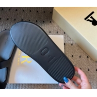 Sumptuous The Row Foam Sandal in Rubber Black 0711038