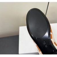 Durable The Row Printed Mohair Mary Janes Ballet Flats TR082703 White/Orange