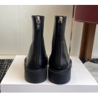 Cheap Price The Row Nobilis Fast Platform Ankle Boots 5cm in Leather Black 1028064