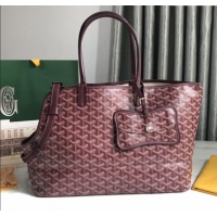Best Product Goyard Chien Gris Dog Bag G1735 Burgundy 2025