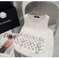 Inexpensive Louis Vuitton Monogram Vest 0911 White 2025