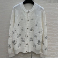 Market Sells Louis Vuitton LV x Nigo Cardigan with Strass LV101401 White 2025