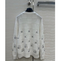 Market Sells Louis Vuitton LV x Nigo Cardigan with Strass LV101401 White 2025
