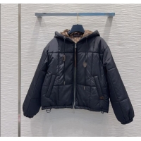 Sophisticated Cheap Louis Vuitton Cotton-padded Jacket LV102505 Black 2025