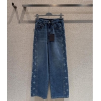 Market Sells Louis Vuitton Denim Jeans LV102508 Blue 2025