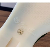 Best Quality Loro Piana Summer Charms Walk Loafer in Suede LP110424 Green 2025