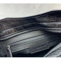 Grade Design Balenciaga Le City Mini Bag in Arena Storico lambskin 49012 All Black 2025