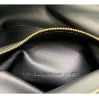 Grade Design Balenciaga Carrie Bowling Bag Medium in calfskin 26078 Black aged-gold hardware 2025