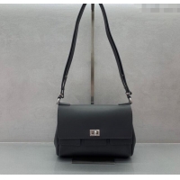 Market Sells Balenciaga Bel Air Flap Bag XS in smooth calfskin 0926 Grey/Aged Silver 2025