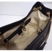 Top Quality Gucci Medium Soho Calfskin Tote Bag 308982 Black