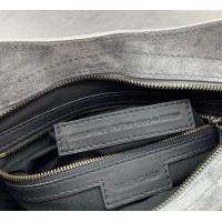 Most Popular Balenciaga Le City Small Bag in Suede 0925 Dark Grey 2025