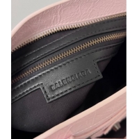 Big Discount Balenciaga Le City Mini Bag in Arena Storico lambskin 0925 Light Pink 2025