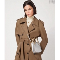 Promotional Bvlgari Serpentine Mini Tote bag in Metallic Leather 82026 Silver 2024