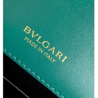Top Quality Bvlgari Serpenti Forever Medium Top Handle bag in Calfskin 1030 Green 2024