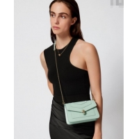 Promotional Bvlgari Serpenti Forever Chain Wallet Mini Crossbody bag in Calfskin 1030 Blue 2024