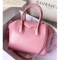 Stylish Promotional Givenchy Mini Antigona bag in Box leather 9981 Light Pink 2023