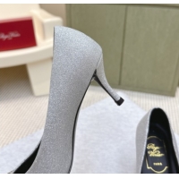 Purchase Roger Vivier Efflorescence Jewel Pumps 6.5cm in Silver Glitter 1030100