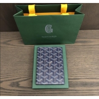 Super Quality Goyard Grenelle Passport Cover G8502 Deep Blue 2025