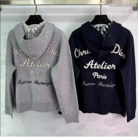 ​Famous Brand Dior Wool Reversible Jacket 0814 Grey/Black 2025