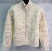 Famous Brand Dior Oblique Jacket 0813 White 2025