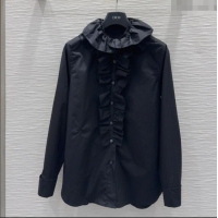 Luxury Cheap Dior Shirt 0813 Black 2025