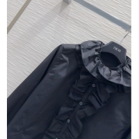 Luxury Cheap Dior Shirt 0813 Black 2025