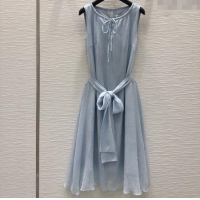 Low Cost Dior Dress 0815 Light Blue 2025